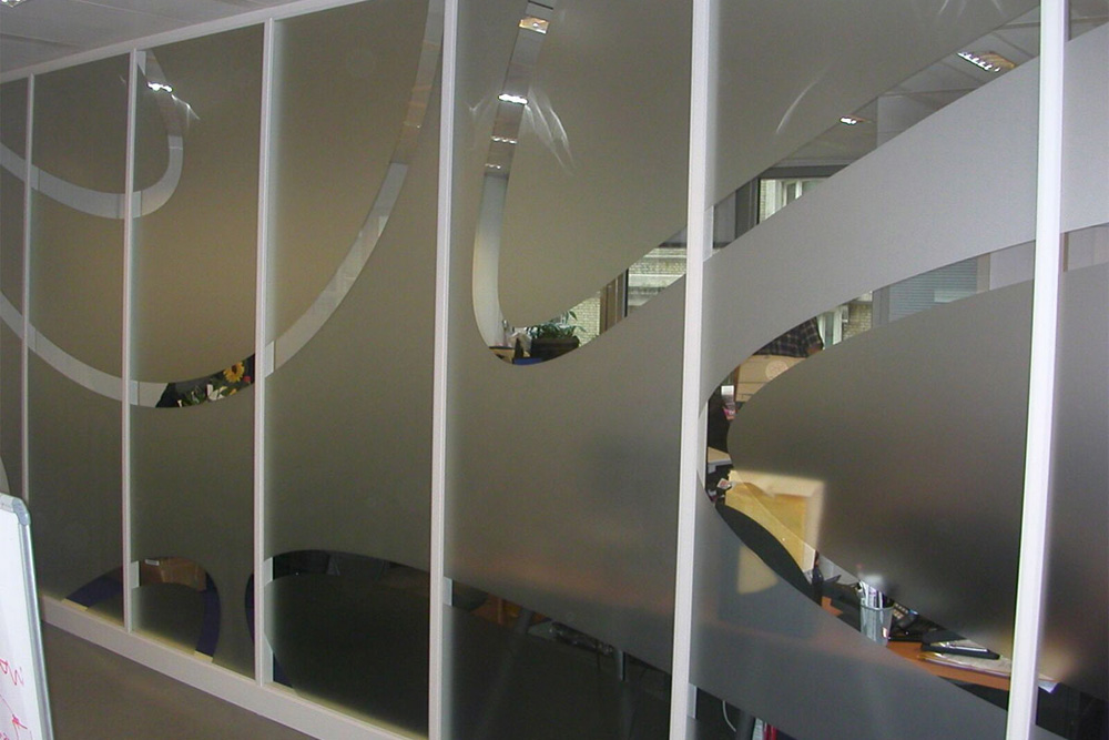 Frosted & Etched Film Sun Tamers Window Tinting