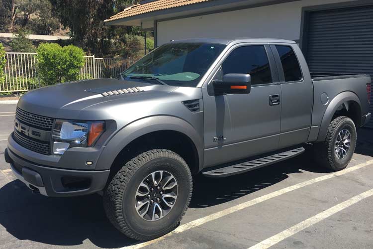 Ford Raptor Color Change Wrap – Sun Tamers Window Tinting